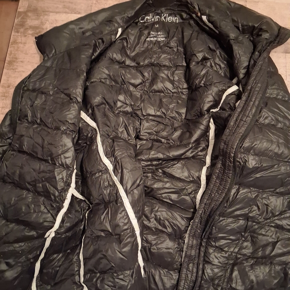 Calvin Klein Men's Black Puffer Jacket - Picture 1 of 2